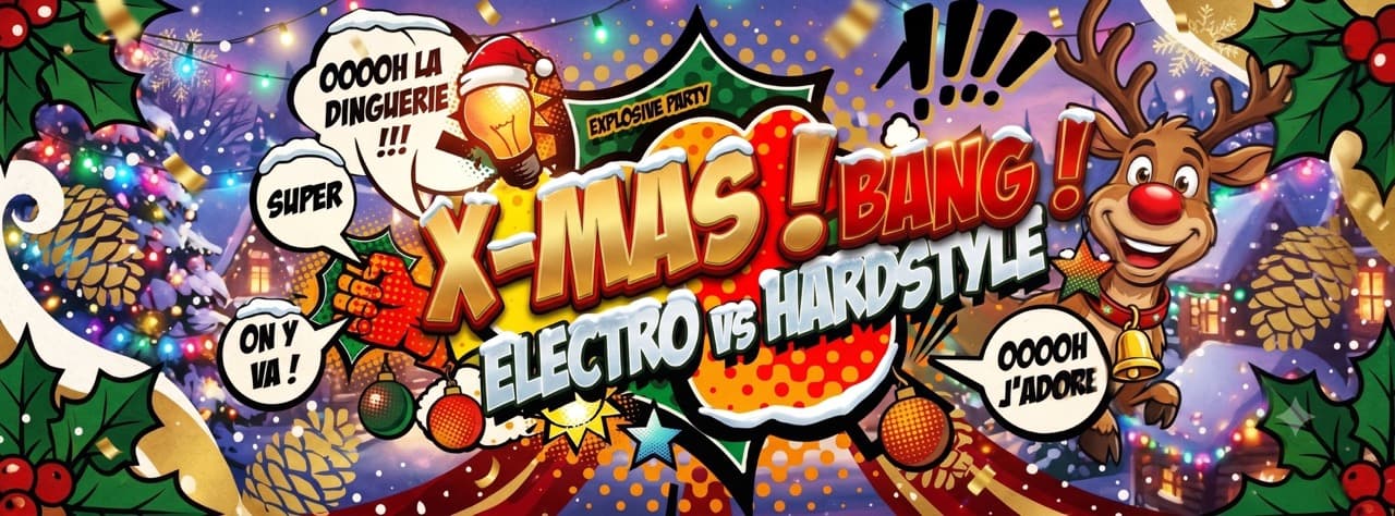 X-MAS BANG ! DJ Fou vs Marty sans plomb & Friends